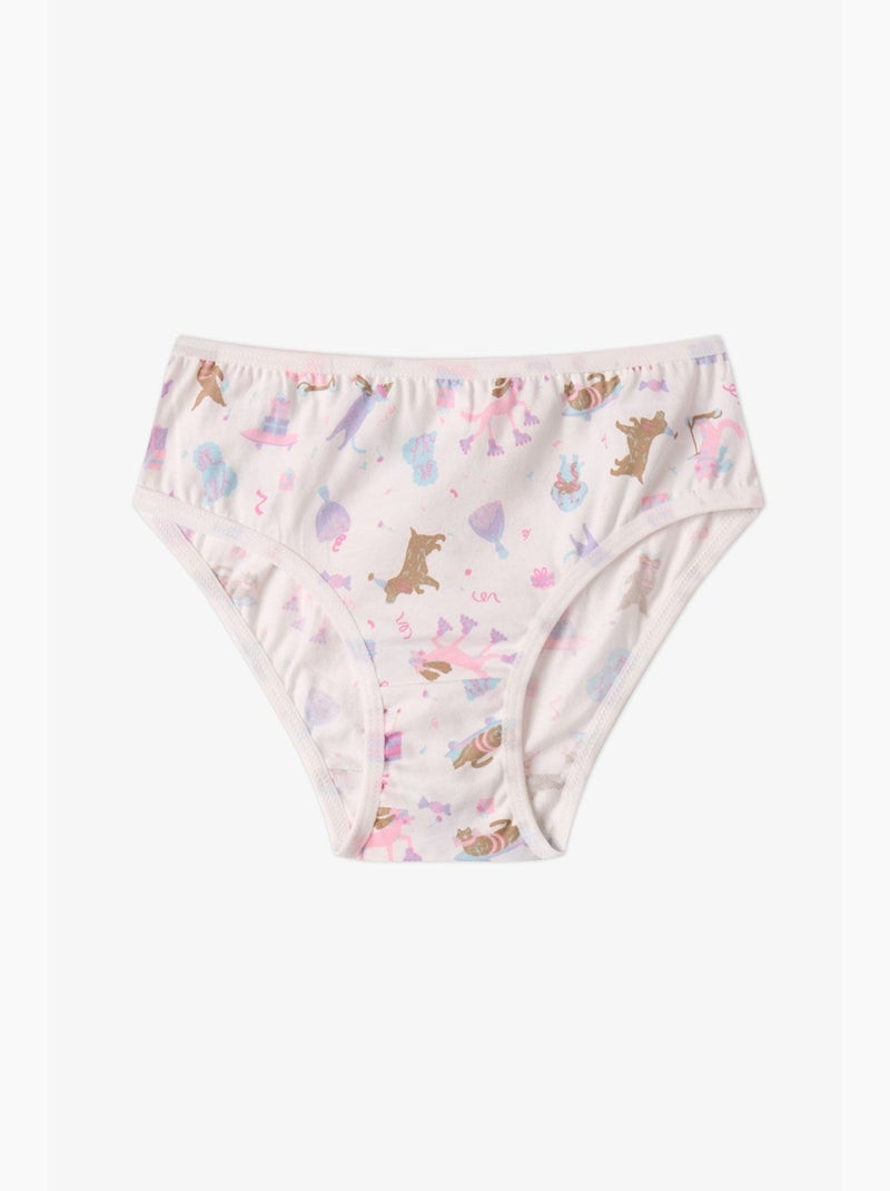Cueca menina kitty hug penti Rosa/Multicolorido - Kiabi