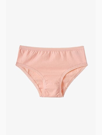 Cueca menina princess print floral em algodão penti
