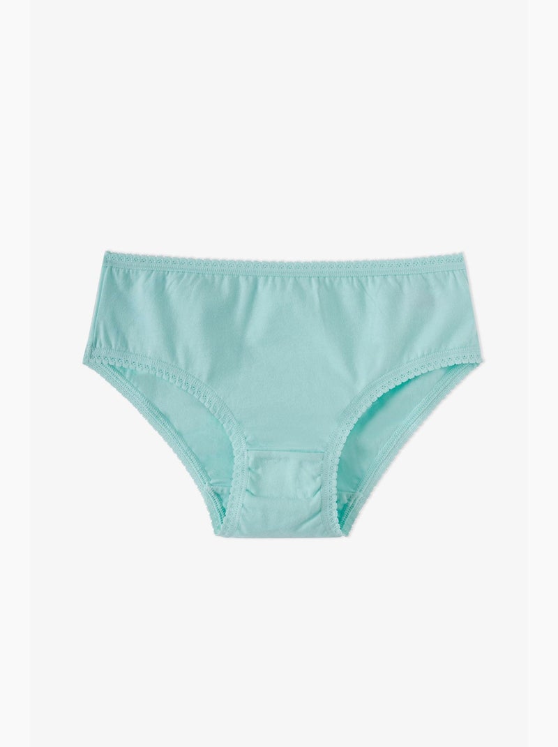 Cueca menina princess print floral em algodão penti Rosa - Kiabi