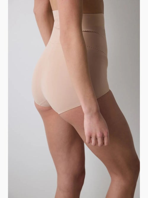 Cueca modeladora cintura alta leve invisível penti - Kiabi