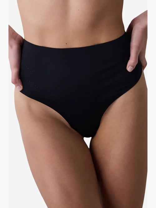 Cueca modeladora cintura alta leve invisível penti - Kiabi