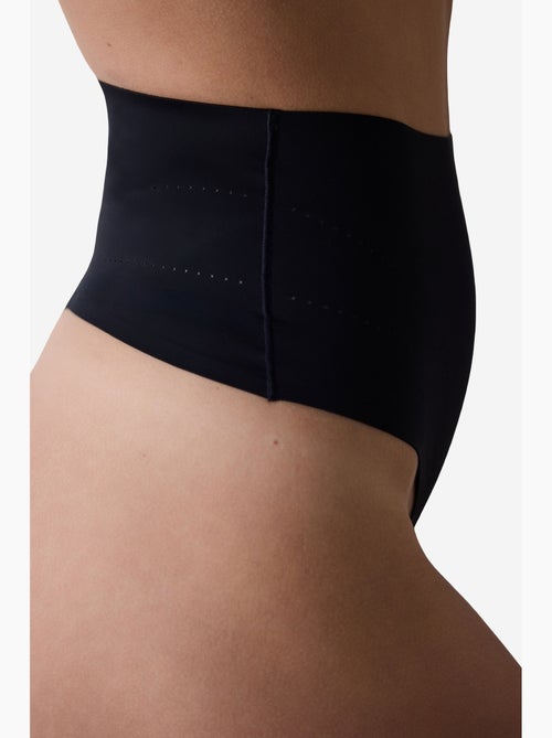 Cueca modeladora cintura alta leve invisível penti - Kiabi
