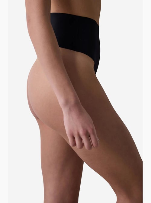 Cueca modeladora cintura alta leve invisível penti - Kiabi