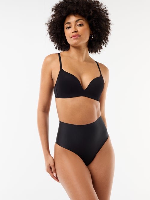 Cueca modeladora de cintura alta - Kiabi