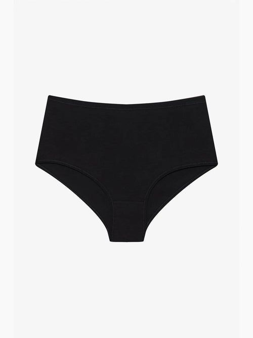 Cueca slip de cintura alta 3 unidades penti - Kiabi Cueca slip de cintura alta 3 unidades penti - Kiabi