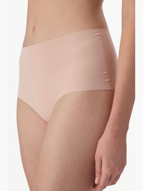 Cueca slip de cintura subida cortada a laser penti - Kiabi Cueca slip de cintura subida cortada a laser penti - Kiabi