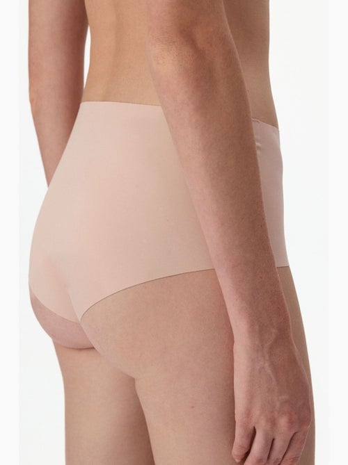 Cueca slip de cintura subida cortada a laser penti - Kiabi Cueca slip de cintura subida cortada a laser penti - Kiabi