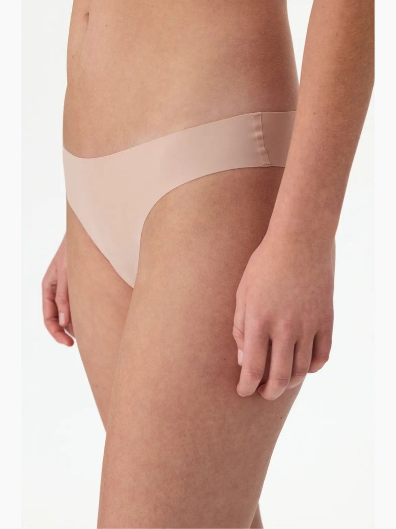 Cueca slip invisível de corte a laser penti Nude - Kiabi