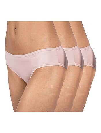 Cuecas altas microfibra pack de 3