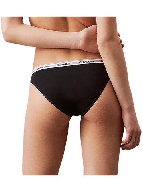 Cuecas Biquíni Calvin Klein Jeans para Mulher - Preto/Cinzento/Branco - Kiabi Cuecas Biquíni Calvin Klein Jeans para Mulher - Preto/Cinzento/Branco - Kiabi