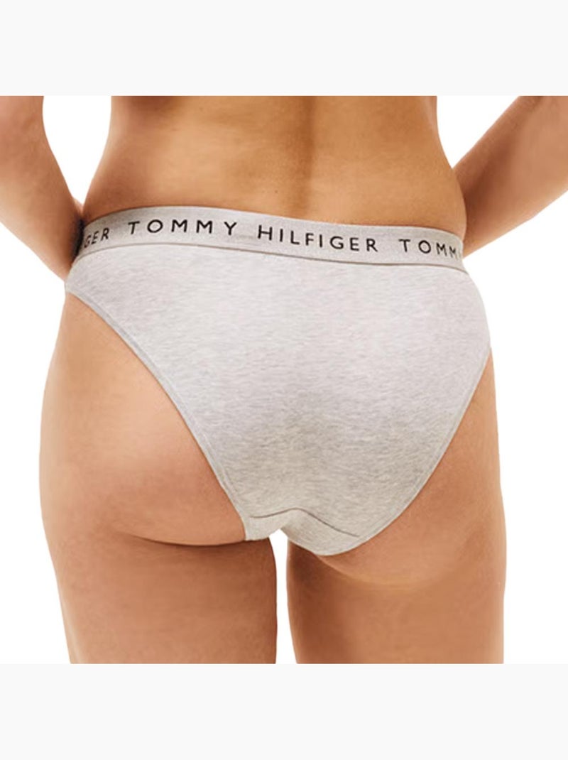 Cuecas Biquíni Clássicas Cinzentas de Mulher Tommy Hilfiger Cinza-prateado - Kiabi