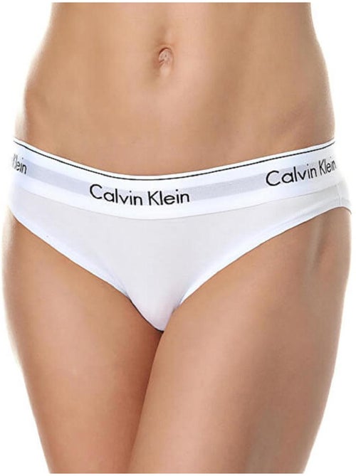 Cuecas biquíni culotte brancas calvin klein jeans para mulher - Kiabi Cuecas biquíni culotte brancas calvin klein jeans para mulher - Kiabi