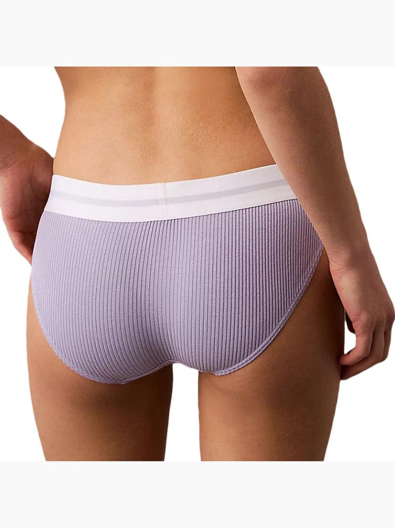Cuecas Biquíni Culotte Mauve Calvin Klein Jeans para Mulher Roxo - Kiabi