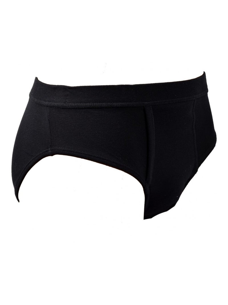Cuecas Bolso Homem TWINDAY Conforto Algodão Orgânico Preto - Kiabi
