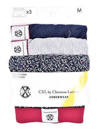 Cuecas boxer CXL By LACROIX - Pack de 3