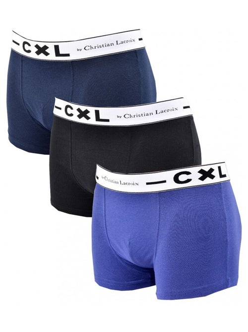 Cuecas boxer CXL By LACROIX - Pack de 3 - Kiabi Cuecas boxer CXL By LACROIX - Pack de 3 - Kiabi