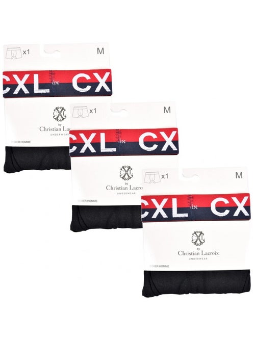Cuecas boxer CXL By LACROIX - Pack de 3 - Kiabi Cuecas boxer CXL By LACROIX - Pack de 3 - Kiabi