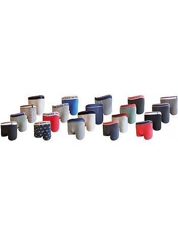 Cuecas Boxer Homem Conforto e Qualidade - Pack de 8