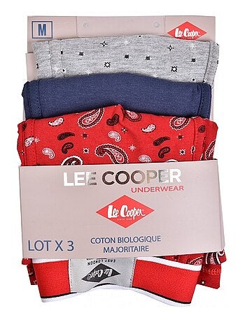 Cuecas boxer homem lee cooper - pack