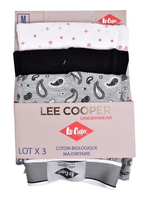 Cuecas boxer homem lee cooper - pack - Kiabi Cuecas boxer homem lee cooper - pack - Kiabi