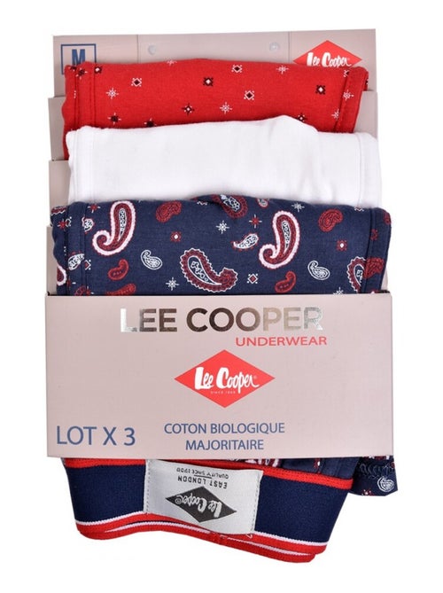 Cuecas boxer homem lee cooper - pack - Kiabi Cuecas boxer homem lee cooper - pack - Kiabi