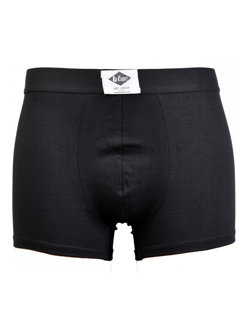 Cuecas boxer homem lee cooper - pack Preto Branco Cinza - Kiabi