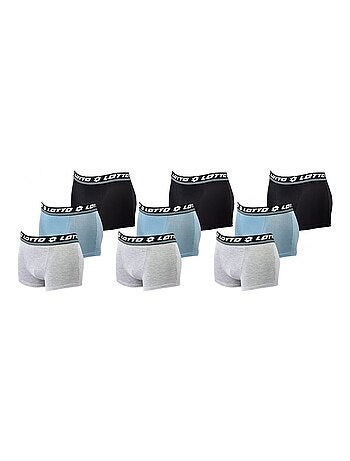 Cuecas Boxer Homem LOTTO - Pack de 9