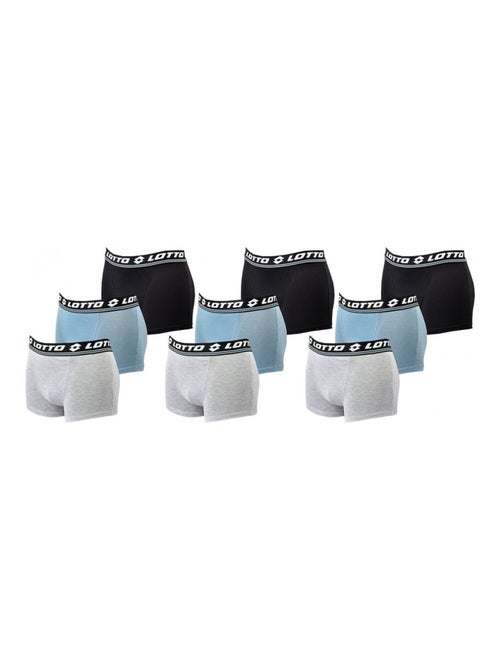 Cuecas Boxer Homem LOTTO - Pack de 9 - Kiabi