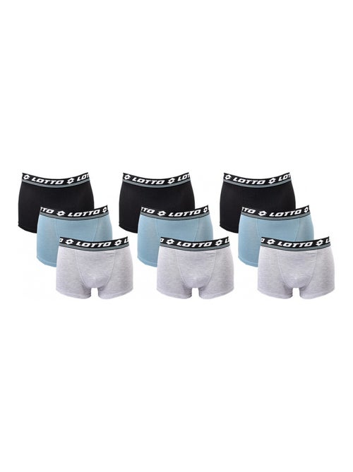 Cuecas Boxer Homem LOTTO - Pack de 9 - Kiabi
