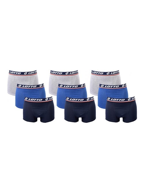 Cuecas Boxer Homem LOTTO - Pack de 9 - Kiabi Cuecas Boxer Homem LOTTO - Pack de 9 - Kiabi