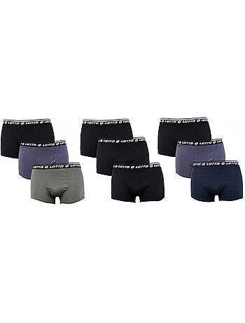 Cuecas boxer LOTTO Homem Algodão 100% - Pack de 9