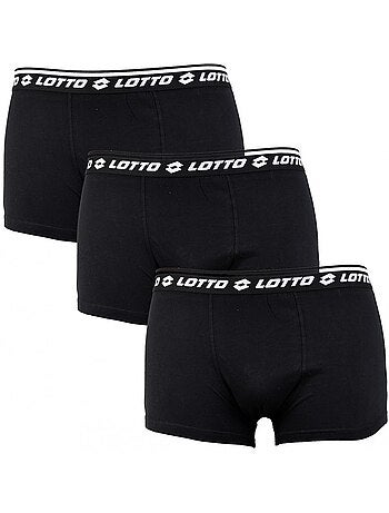 Cuecas boxer LOTTO Homem Algodão 100% - Pack de 9