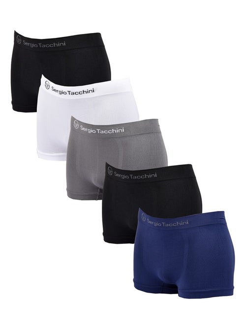 Cuecas boxer SERGIO TACCHINI sem Costura Pack de 5 - Kiabi