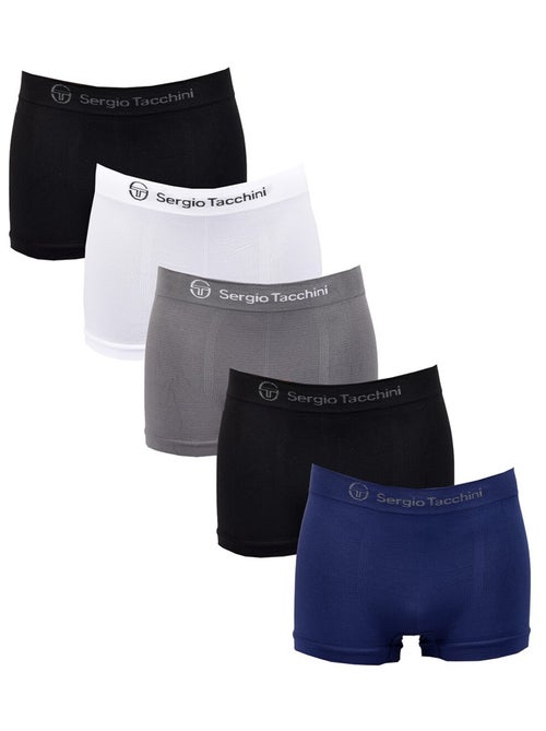 Cuecas boxer SERGIO TACCHINI sem Costura Pack de 5 - Kiabi