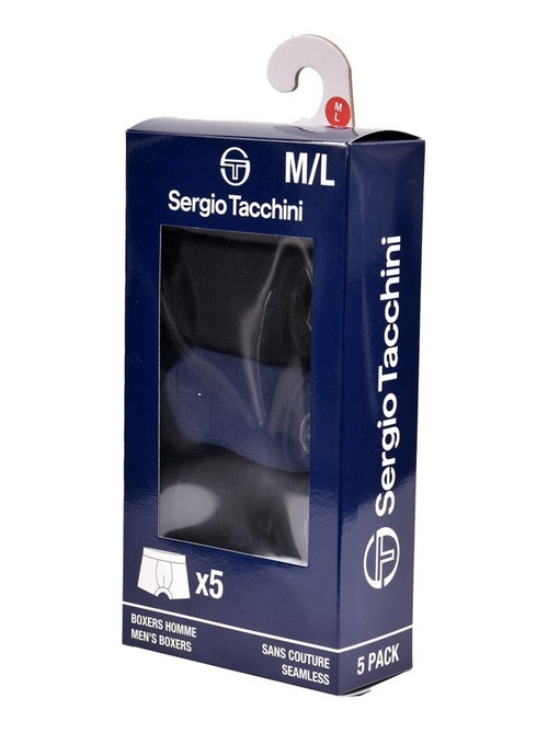 Cuecas boxer SERGIO TACCHINI sem Costura Pack de 5 - Kiabi