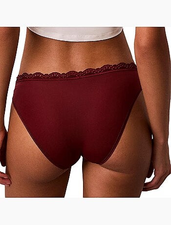 Cuecas Calvin Klein Jeans Biquíni Rosa para Mulher