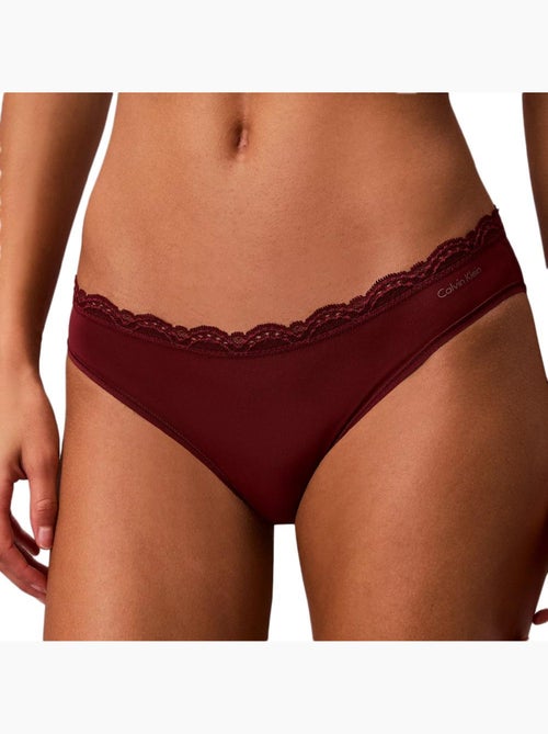 Cuecas Calvin Klein Jeans Biquíni Rosa para Mulher - Kiabi Cuecas Calvin Klein Jeans Biquíni Rosa para Mulher - Kiabi