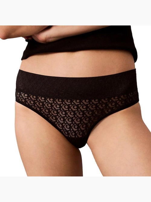 Cuecas calvin klein jeans brazilian culotte pretas para mulher - Kiabi Cuecas calvin klein jeans brazilian culotte pretas para mulher - Kiabi