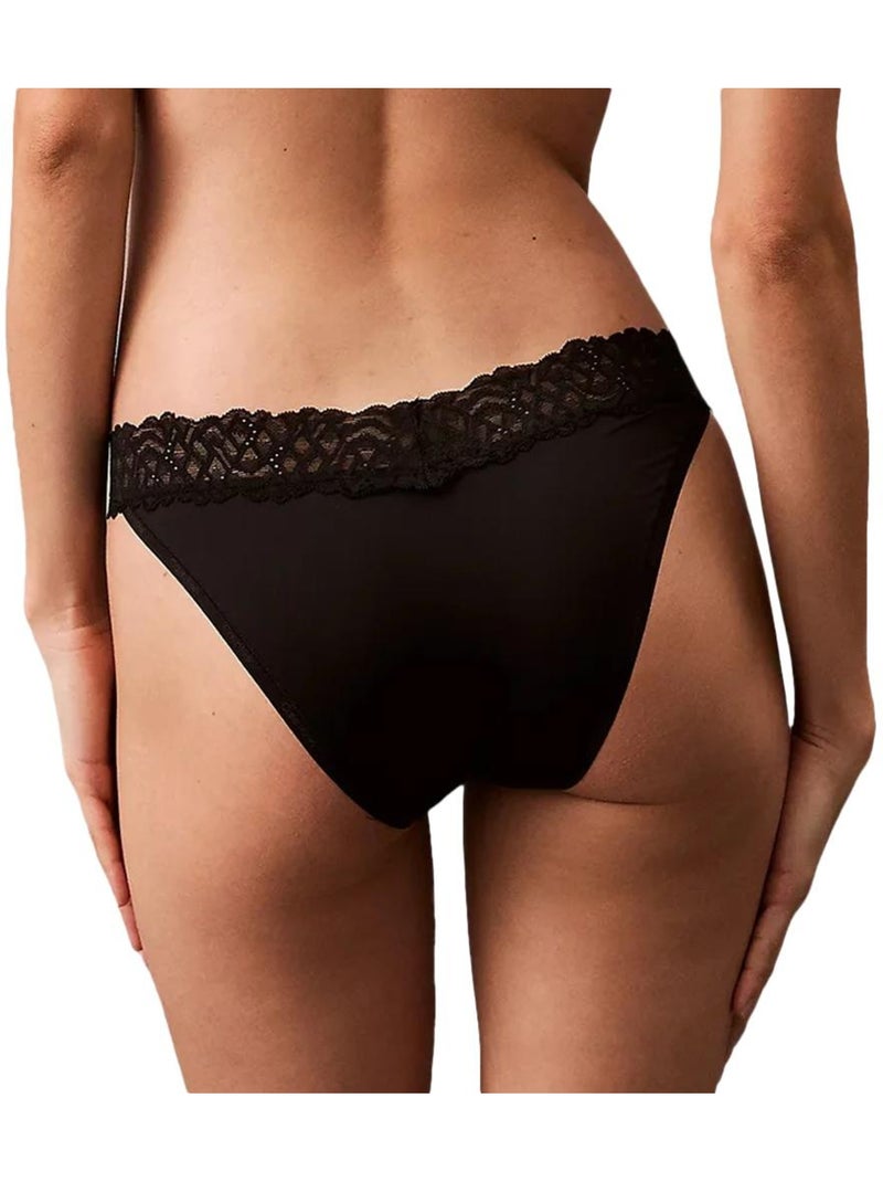 Cuecas calvin klein jeans dipped culotte pretas para mulher Preto - Kiabi