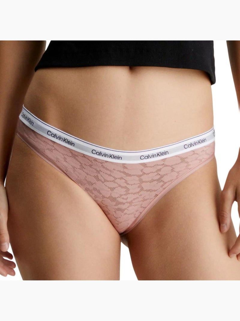 Cuecas calvin klein jeans qd5050e rosa pálido para mulher Rosa - Kiabi