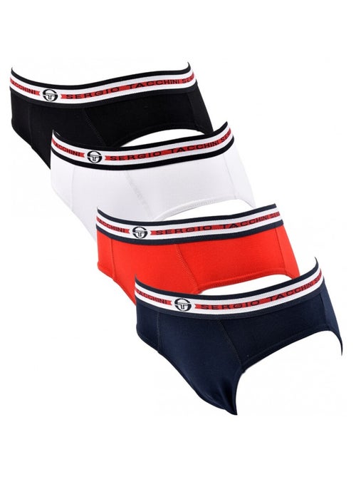 Cuecas Criança SERGIO TACCHINI Pack de 4 - Kiabi Cuecas Criança SERGIO TACCHINI Pack de 4 - Kiabi
