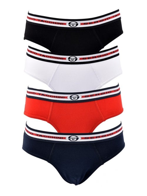 Cuecas Criança SERGIO TACCHINI Pack de 4 - Kiabi Cuecas Criança SERGIO TACCHINI Pack de 4 - Kiabi