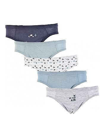 Cuecas Criança TWINDAY Algodão - Pack de 5