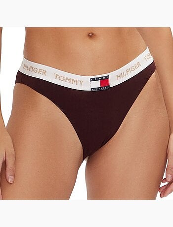 Cuecas Culotte Bordeaux para Mulher Tommy Hilfiger Deep