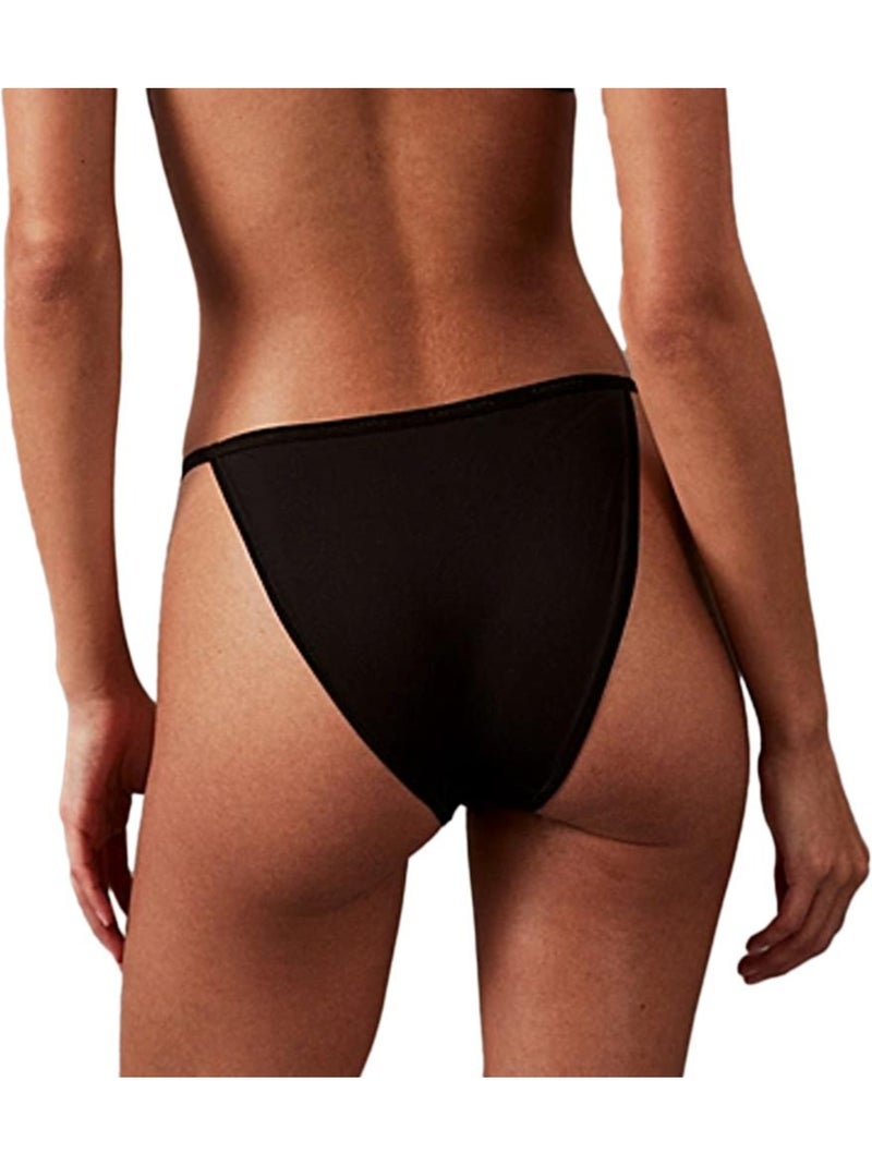 Cuecas Culotte Pretas Calvin Klein Jeans para Mulher UB1 Preto - Kiabi