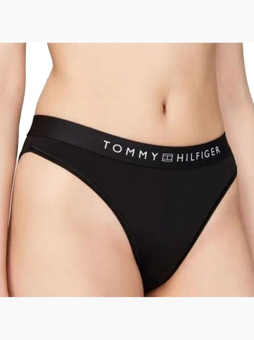Cuecas Culotte Pretas Tommy Hilfiger para Mulher UW0UW05509 - Kiabi
