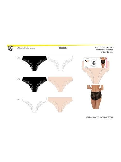 Cuecas CXL By LACROIX - Pack de 6 - Kiabi Cuecas CXL By LACROIX - Pack de 6 - Kiabi