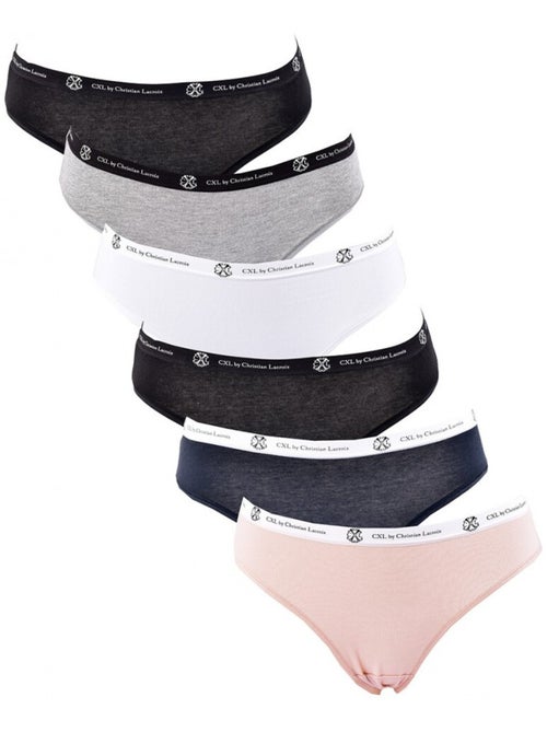 Cuecas CXL by LACROIX X6 - Pack de 6 - Kiabi Cuecas CXL by LACROIX X6 - Pack de 6 - Kiabi