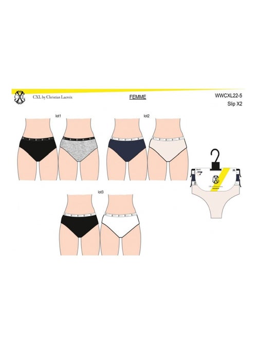 Cuecas CXL by LACROIX X6 - Pack de 6 - Kiabi Cuecas CXL by LACROIX X6 - Pack de 6 - Kiabi