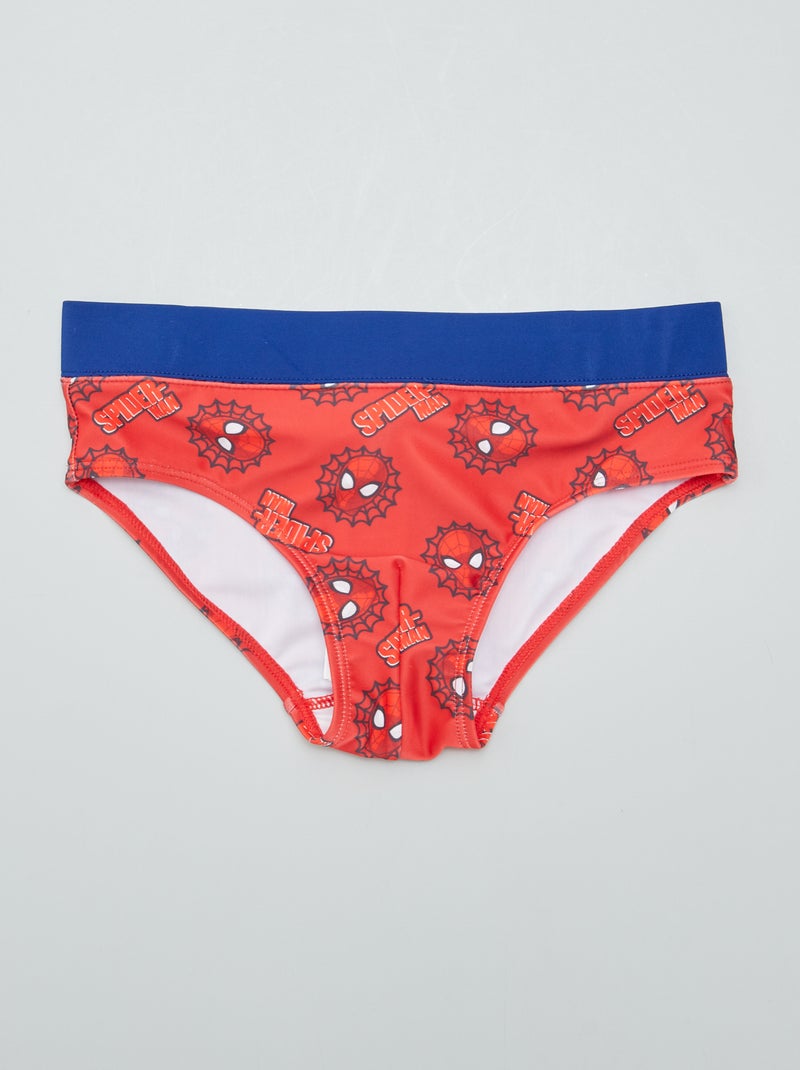 Cuecas de banho 'Homem-Aranha' VERMELHO - Kiabi